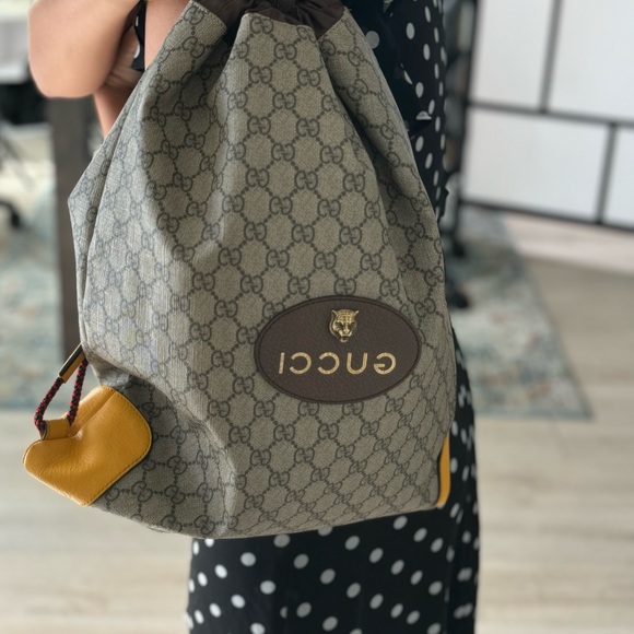 Supreme Monogram Neo Vintage Drawstring Backpack - Picture 11 of 11